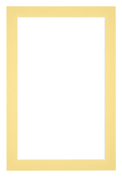 Passepartout Dimensione Cornice 60x90 cm - Formato Immagine 55x85 cm - Giallo