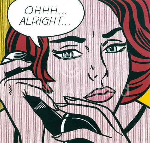 pgm rli 601 roy lichtenstein oh alright stampa artistica 35 5x28cm 8fbf990c 07bf 45e1 9bff 1201510c6bd5 | Yourdecoration.it