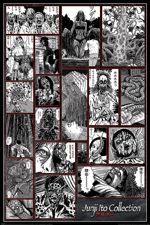 Pyramid PP34945 Junji Ito Collection Of The Macabre Poster | Yourdecoration.it