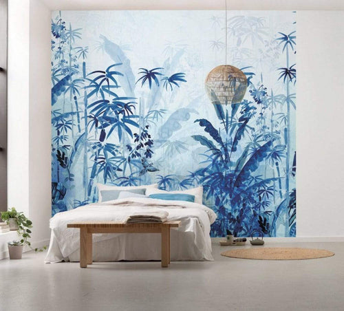R3 035 Komar Blue Jungle Carta Da Parati In Tessuto Non Tessuto 300X280cm 3 Strisce Ambiente_D18D3Bbf 9F05 4Fb6 Be53 Ff936513Da6D | Yourdecoration.it