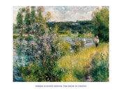 Stampa d arte Auguste Renoir The Seine at Chatou 80x60cm REN 91 | Yourdecoration.it