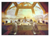 Stampa d arte Salvador Dali La Cene 80x60cm SD 877 | Yourdecoration.it