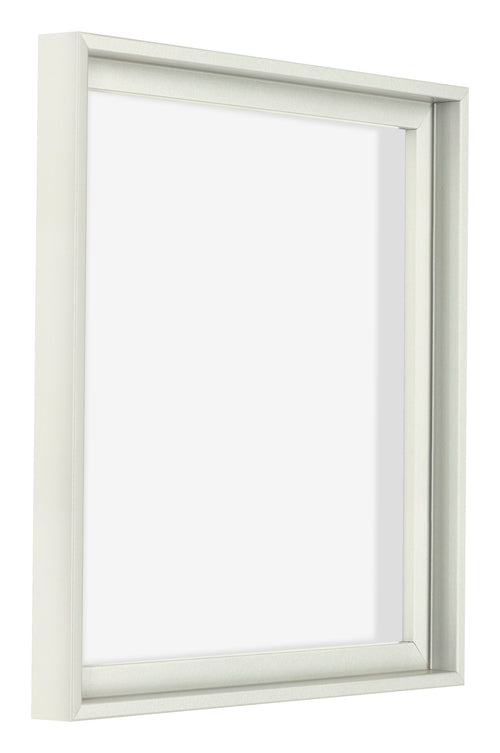 Lyon MDF Cornice a Cassetta 1 1 Bianco Opaco Davanti Obliquo | Yourdecoration.it