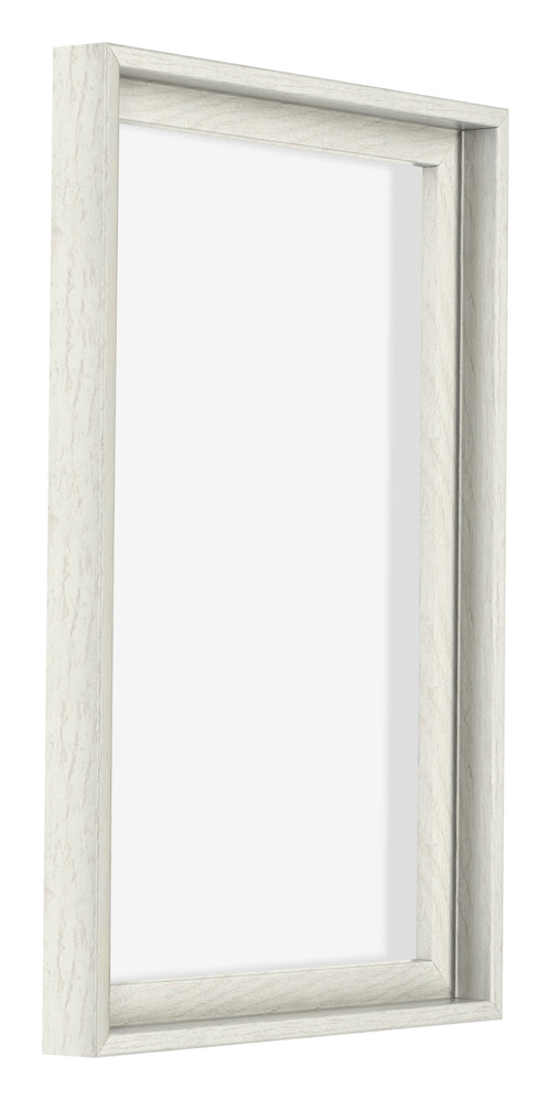 Lyon MDF Cornice a Cassetta 2 3 White Wash Davanti Obliquo | Yourdecoration.it