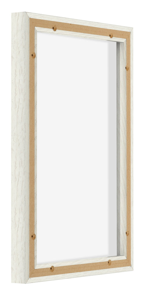 Lyon MDF Cornice a Cassetta 2 3 White Wash Retro Obliquo | Yourdecoration.it