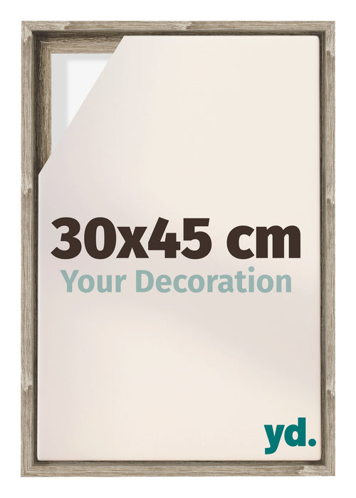 Lyon MDF Cornice a Cassetta 30x45cm Rovere Davanti Dimensione | Yourdecoration.it