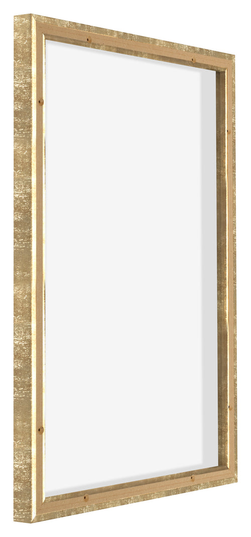 Lyon MDF Cornice a Cassetta 5 7 Oro Antico Retro Obliquo | Yourdecoration.it