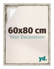 Lyon MDF Cornice a Cassetta 60x80cm Bianco Vintage Davanti Dimensione | Yourdecoration.it