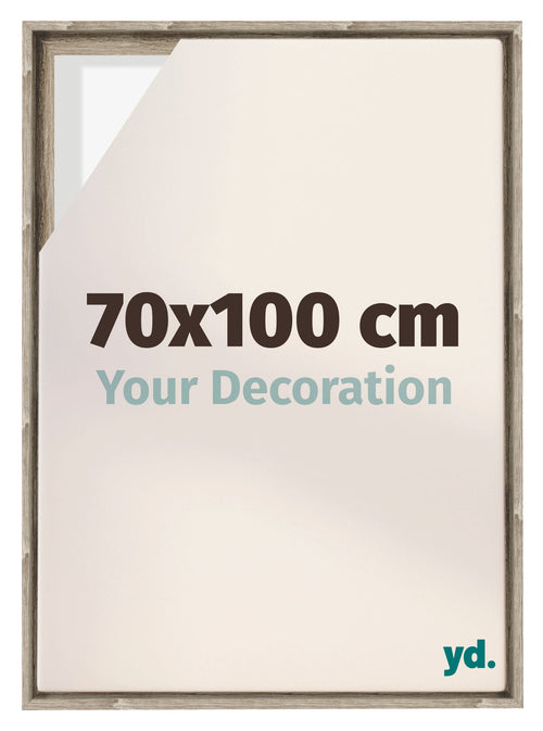 Lyon MDF Cornice a Cassetta 70x100cm Rovere Davanti Dimensione | Yourdecoration.it