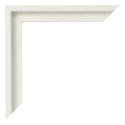 Lyon MDF Cornice a Cassetta White Wash Angolo | Yourdecoration.it