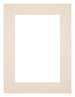 Passepartout Dimensione Cornice 30x40 cm - Formato Immagine 20x30 cm - Carnagione