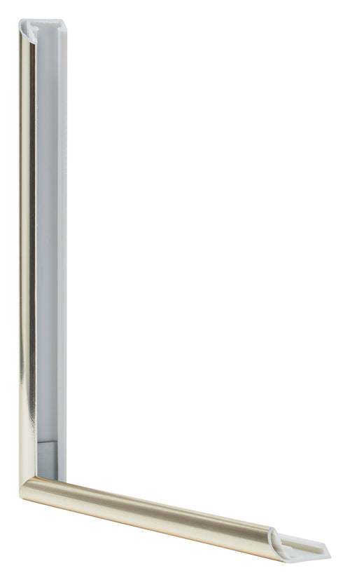 Annecy Plastica Cornice 35x35cm Champagne Dettaglio Intersezione | Yourdecoration.it