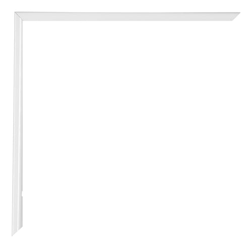 Evry Plastica Cornice Bianco Lucente Dettaglio Angolo | Yourdecoration.it