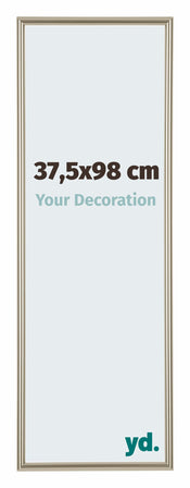 Annecy Plastica Cornice 37 5x98cm Champagne Davanti Dimensione | Yourdecoration.it