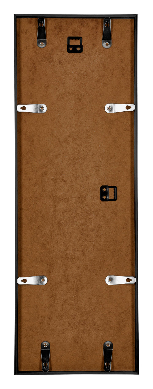 Austin Alluminio Cornice 25x75cm Nero Lucente Retro | Yourdecoration.it