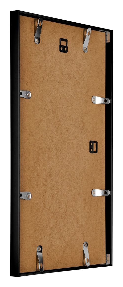 Austin Alluminio Cornice 30x50cm Nero Lucente Retro Obliquo | Yourdecoration.it