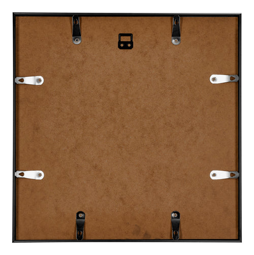 Austin Alluminio Cornice 60x60cm Nero Lucente Retro | Yourdecoration.it