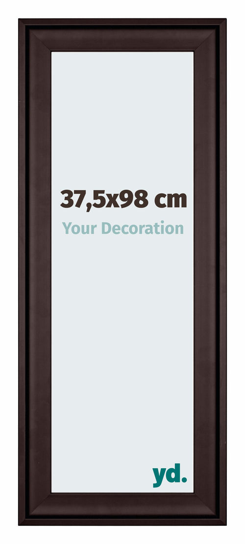 Birmingham Legno Cornice 37 5x98cm Marrone Davanti Dimensione | Yourdecoration.it