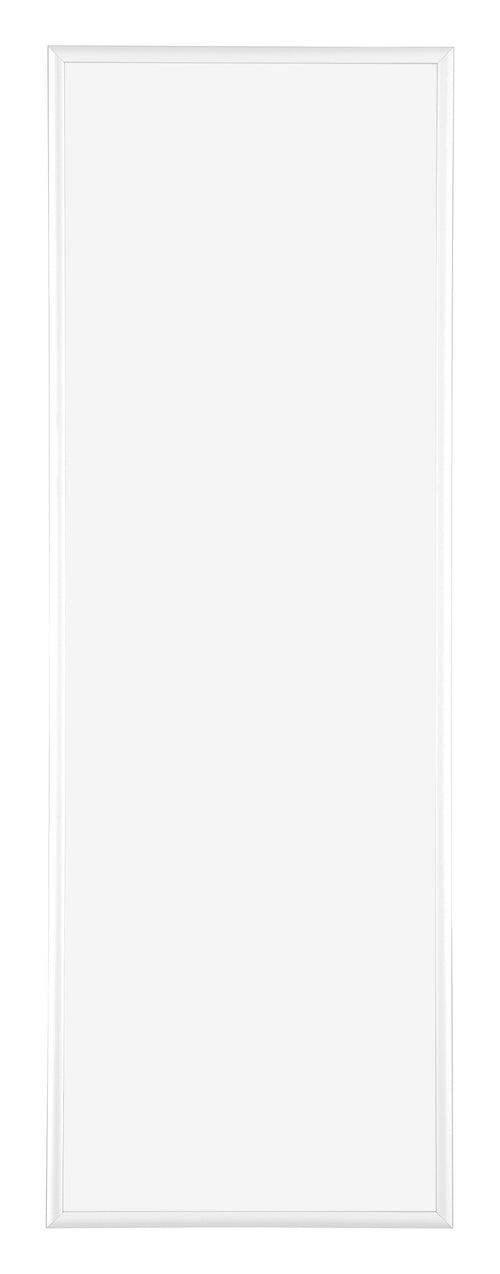 Kent Alluminio Cornice 37 5x98cm Bianco Lucente Davanti | Yourdecoration.it