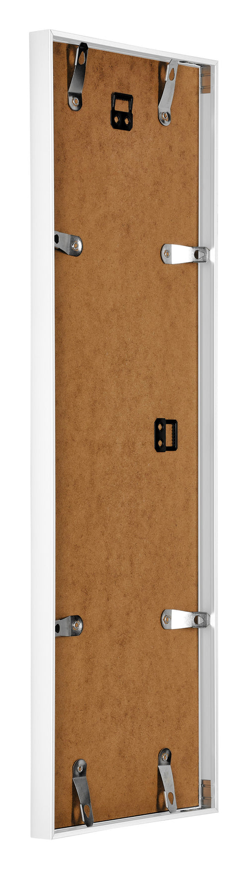 Kent Alluminio Cornice 37 5x98cm Bianco Lucente Retro Obliquo | Yourdecoration.it