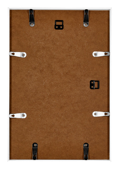 Kent Alluminio Cornice 50x75cm Bianco Lucente Retro | Yourdecoration.it