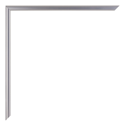 Kent Alluminio Cornice 67x98cm Platino Dettaglio Angolo | Yourdecoration.it