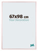 Kent Alluminio Cornice 67x98cm Rame Davanti Dimensione | Yourdecoration.it