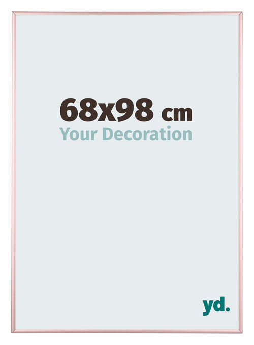 Kent Alluminio Cornice 68x98cm Rame Davanti Dimensione | Yourdecoration.it