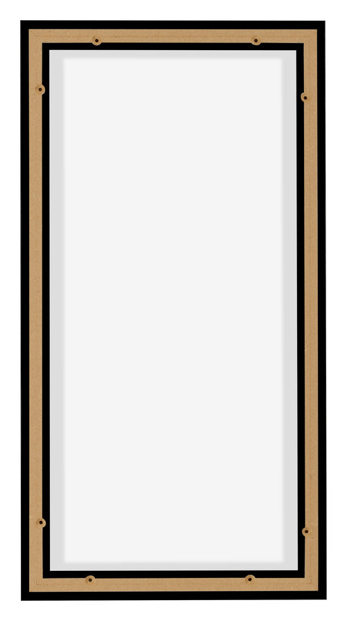 Lyon MDF Cornice a Cassetta 1 2 Nero Opaco Retro | Yourdecoration.it