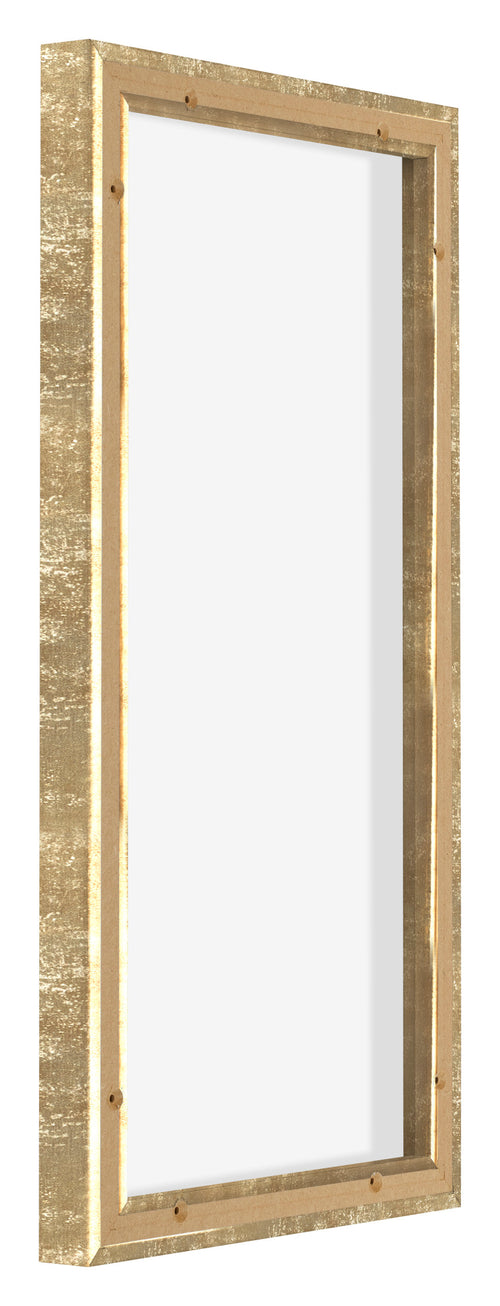 Lyon MDF Cornice a Cassetta 1 2 Oro Antico Retro Obliquo | Yourdecoration.it
