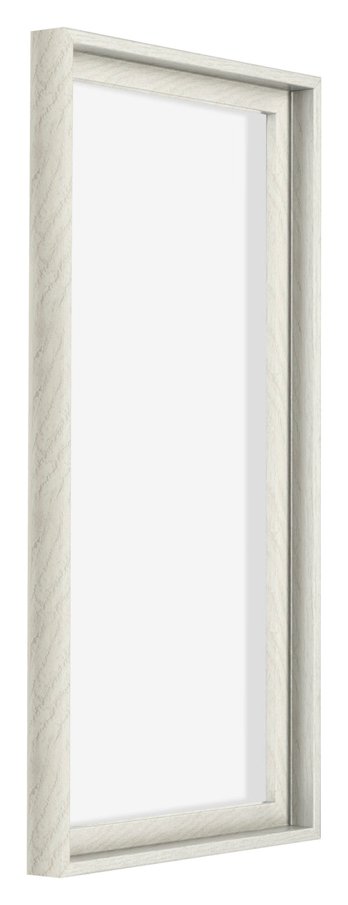 Lyon MDF Cornice a Cassetta 1 2 White Wash Davanti Obliquo | Yourdecoration.it