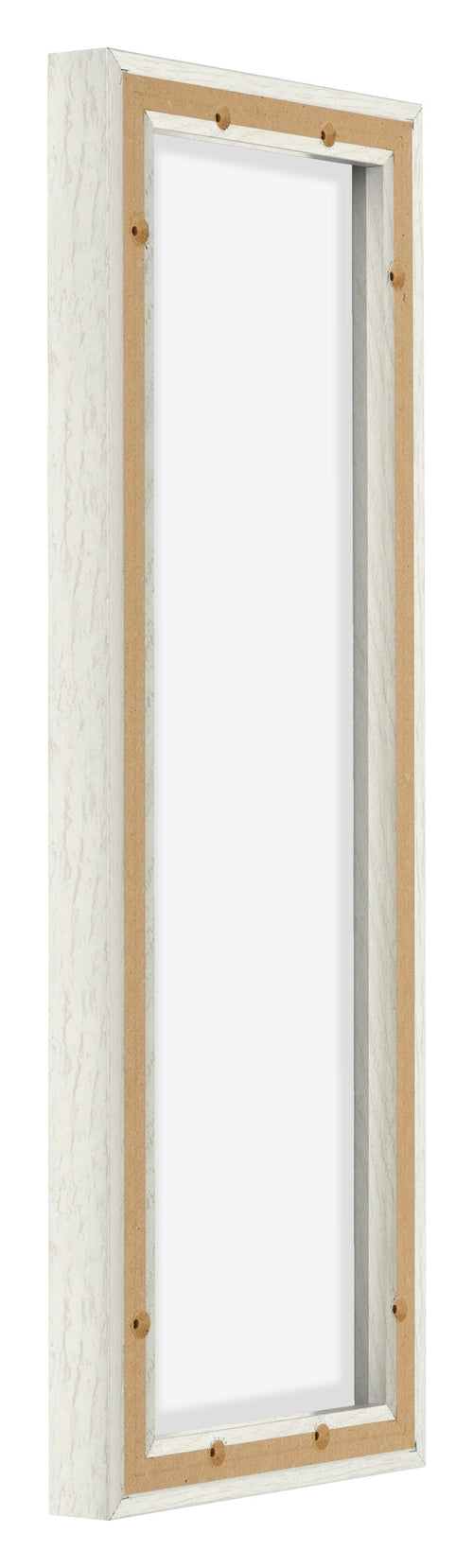 Lyon MDF Cornice a Cassetta 1 3 White Wash Retro Obliquo | Yourdecoration.it
