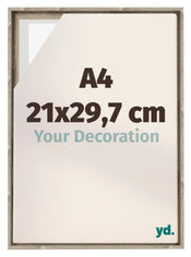 Lyon MDF Cornice a Cassetta 21x29 7cm A4 Rovere Davanti Dimensione | Yourdecoration.it