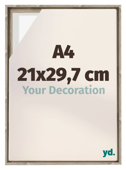 Lyon MDF Cornice a Cassetta 21x29 7cm A4 Rovere Davanti Dimensione | Yourdecoration.it