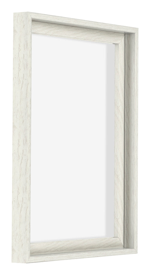 Lyon MDF Cornice a Cassetta 3 4 White Wash Davanti Obliquo | Yourdecoration.it