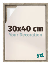 Lyon MDF Cornice a Cassetta 30x40cm Rovere Davanti Dimensione | Yourdecoration.it