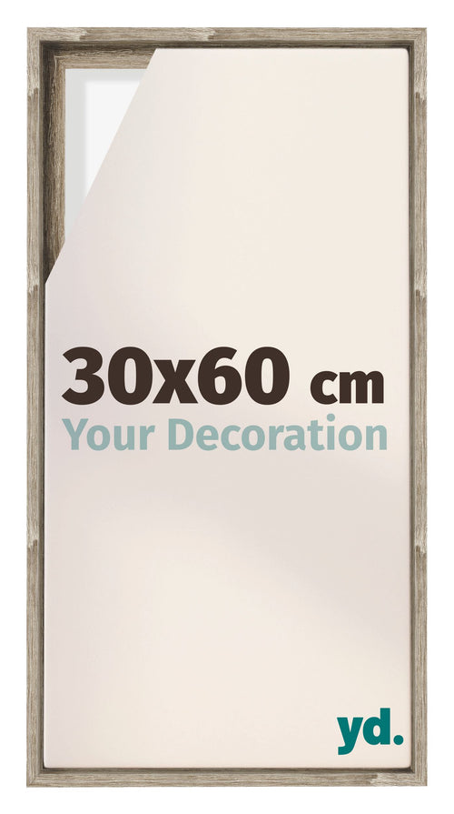 Lyon MDF Cornice a Cassetta 30x60cm Rovere Davanti Dimensione | Yourdecoration.it