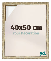 Lyon MDF Cornice a Cassetta 40x50cm Oro Antico Davanti Dimensione | Yourdecoration.it