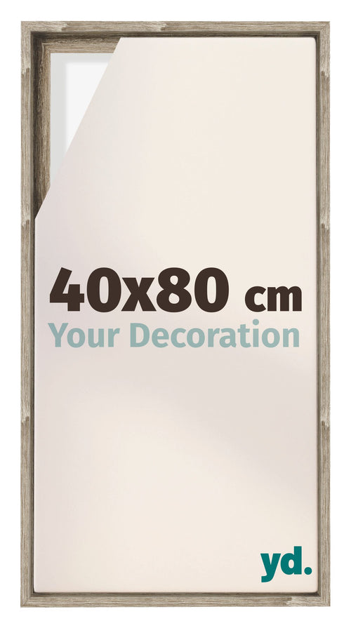 Lyon MDF Cornice a Cassetta 40x80cm Rovere Davanti Dimensione | Yourdecoration.it