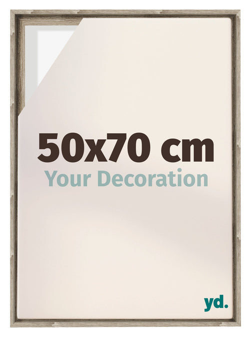 Lyon MDF Cornice a Cassetta 50x70cm Rovere Davanti Dimensione | Yourdecoration.it