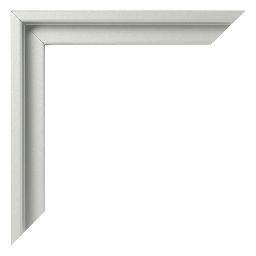 Lyon MDF Cornice a Cassetta Argento Opaco Angolo | Yourdecoration.it