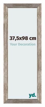 Mura MDF Cornice 37 5x98cm Metallo Vintage Davanti Dimensione | Yourdecoration.it