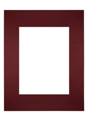 Passepartout Dimensione Cornice 24x30 cm - Formato Immagine 15x20 cm - Vino Rosso