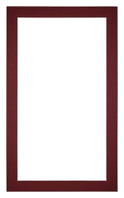 Passepartout Dimensione Cornice 30x50 cm - Formato Immagine 25x45 cm - Vino Rosso
