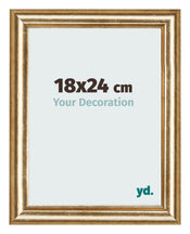 Cornice 18x24cm Oro Antico MDF Lazio Davanti Dimensione | Yourdecoration.it