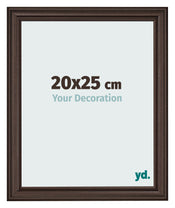 Cornice 20x25cm Quercia Scura MDF Lazio Davanti Dimensione | Yourdecoration.it
