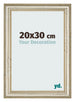 Cornice 20x30cm Lucentezza Metallica MDF Lazio Davanti Dimensione | Yourdecoration.it