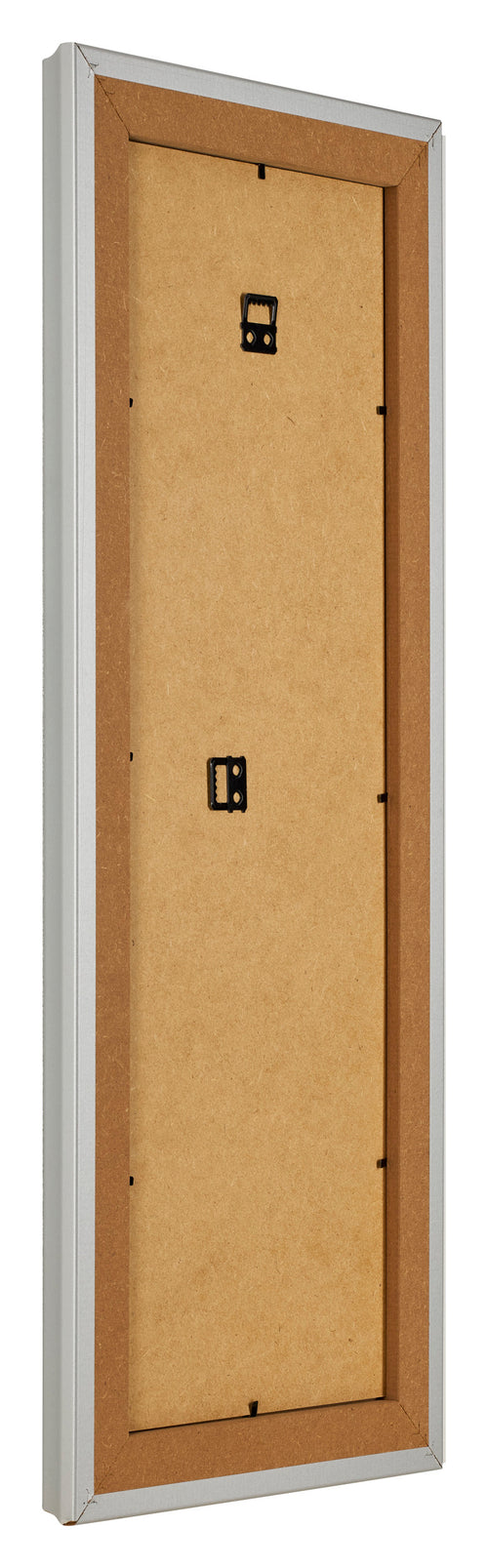 Cornice 20x60cm Argento Opaco MDF Lazio Retro Obliquo | Yourdecoration.it