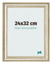 Cornice 24x32cm Lucentezza Metallica MDF Lazio Davanti Dimensione | Yourdecoration.it