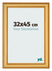 Cornice 32x45cm Oro Opaco MDF Lazio Davanti Dimensione | Yourdecoration.it